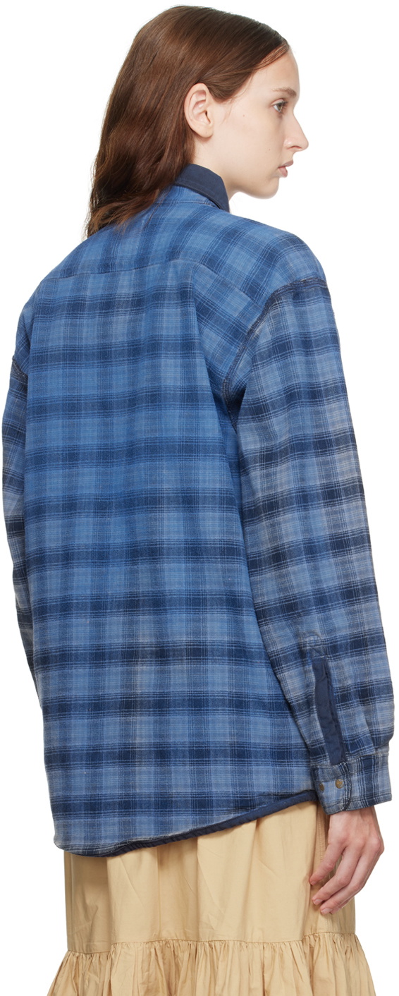 NotSoNormal Blue Reversible Double Jacket