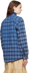 NotSoNormal Blue Reversible Double Jacket