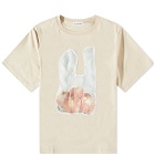 Lanvin Men's Scented Boxy T-Shirt in Sand