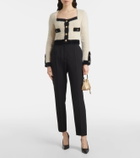 Nina Ricci Lamé cardigan