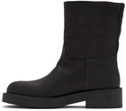 Ann Demeulemeester Black Billie Boots