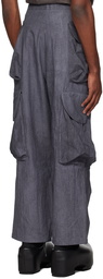 Entire Studios Blue Gocar Cargo Pants