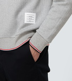 Thom Browne - Herringbone cotton sweatshirt