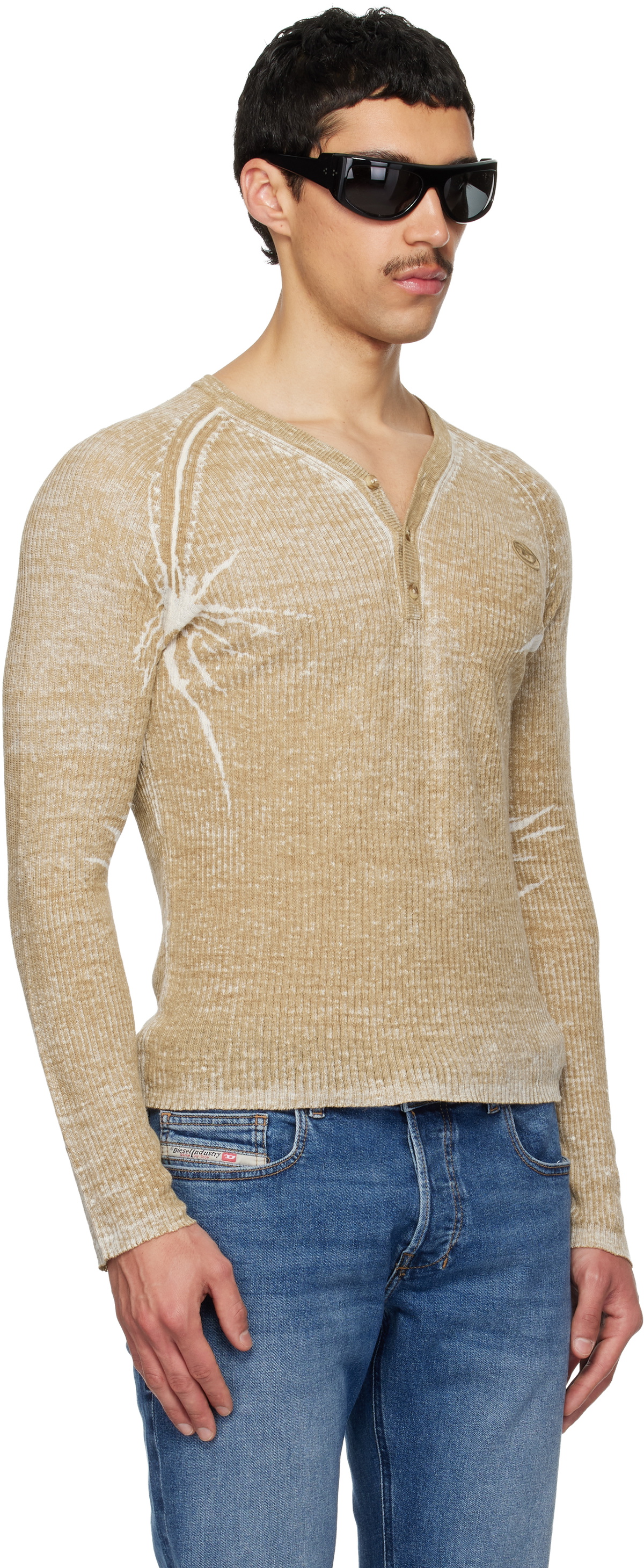 Diesel Beige K-Zenon Henley