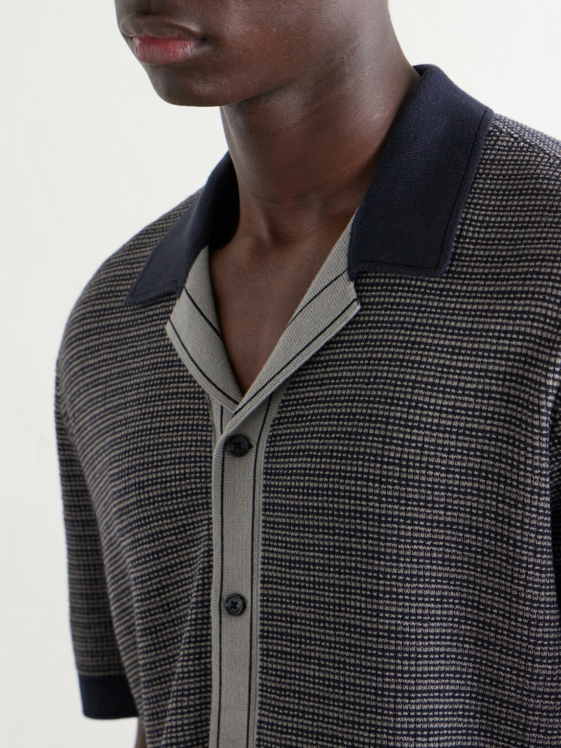 Rag & Bone - Camp-Collar Cotton-Blend Shirt - Blue