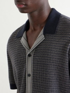 Rag & Bone - Camp-Collar Cotton-Blend Shirt - Blue