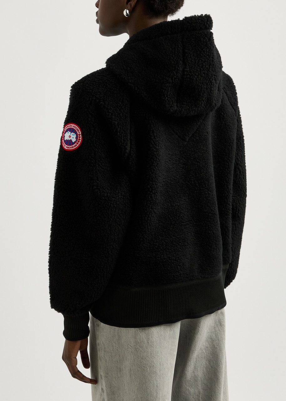 Canada Goose Simcoe Hooded Fleece Jacket Black