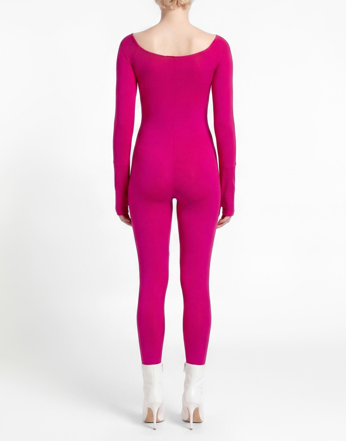 The Andamane Womens Jumpsuit in Magenta