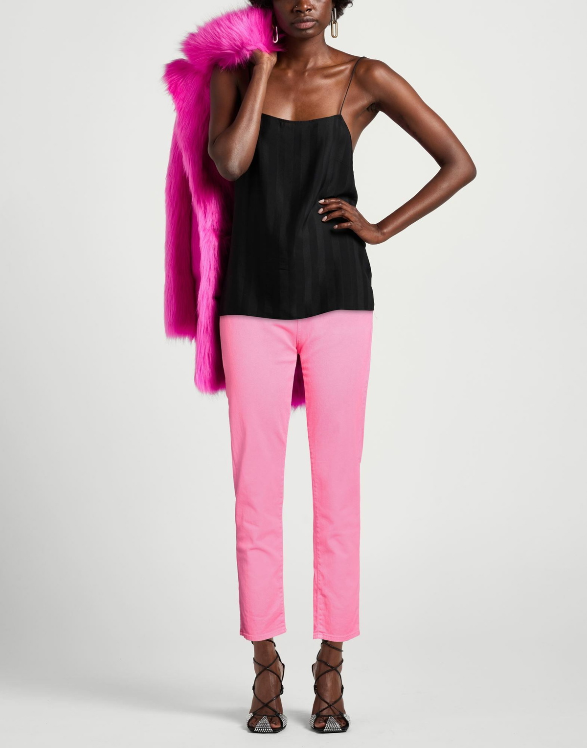 Berna Womens Jeans Fuchsia