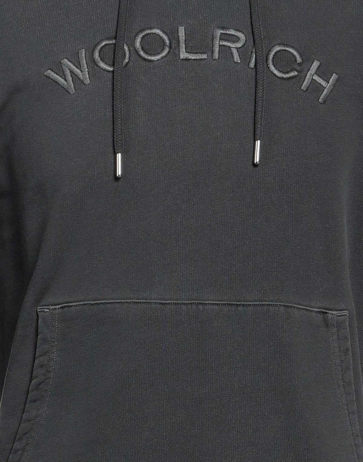 Woolrich Varsity Hoodie Mens Sweatshirt in Lead