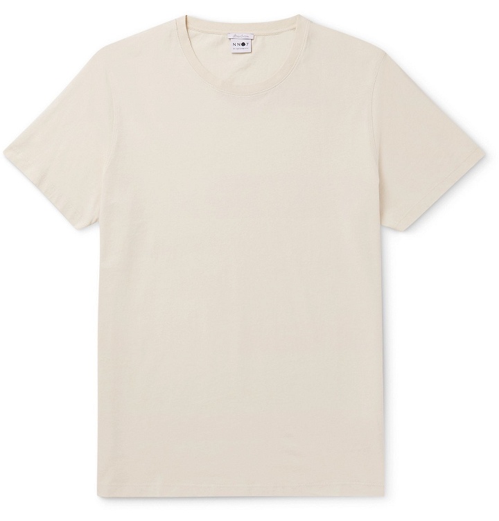 Photo: NN07 - Pima Cotton-Jersey T-Shirt - Neutrals