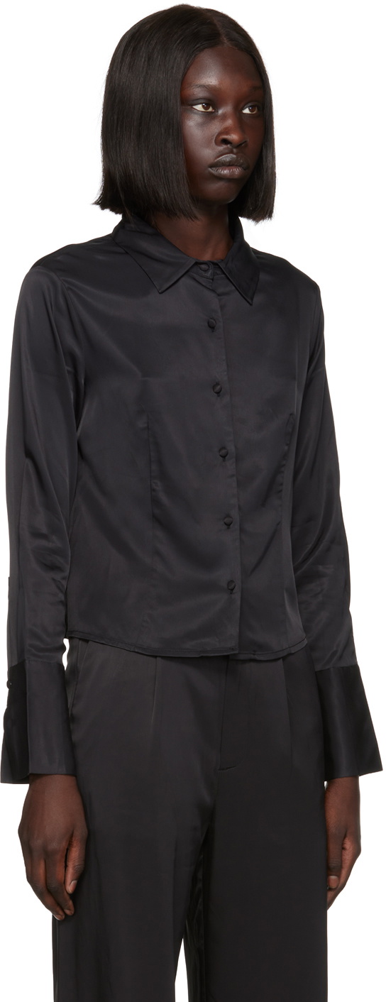 THIRD FORM Black Under Current Shirt