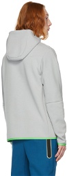 Nike Grey Fleece Sportswear Tech Hoodie