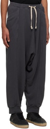 Jan-Jan Van Essche Gray O-Project Drawstring Lounge Pants