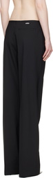 032c Black '032c Office Attire' Loose Cut Suit Trousers
