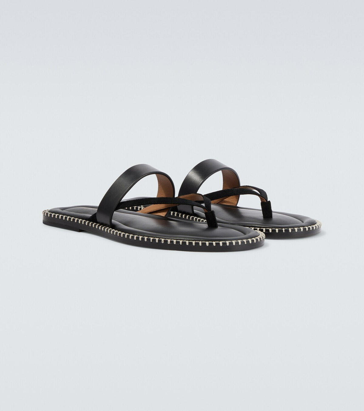 Dries Van Noten Leather thong sandals
