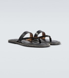 Dries Van Noten Leather thong sandals