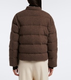Jardin des Orangers Cashmere down jacket