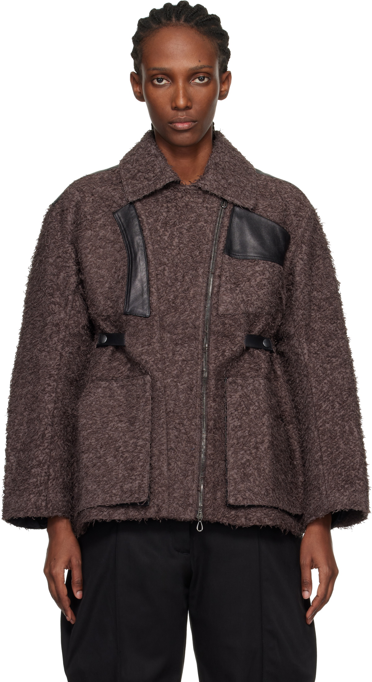 Kostadinov Kiko ビーニー Tarr 25fw Kostadinov 【タグ付き・匿名】Kiko x Dark in Hoodie Fleece Zip Sherpa Racing Fox 帽子