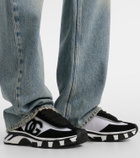 Dolce&Gabbana DG Country Road suede-trimmed sneakers