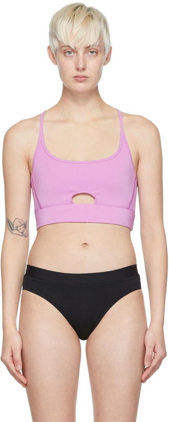 Photo: OTTI Purple Nylon Bikini Top