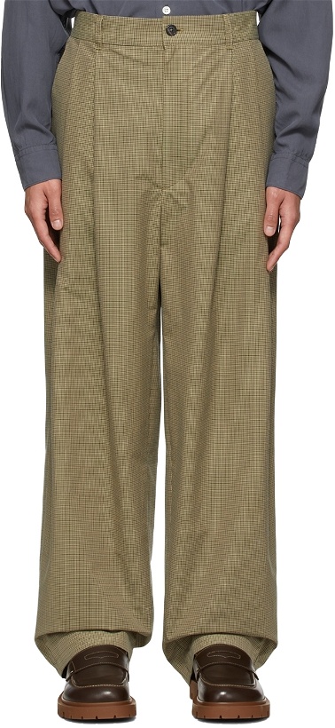 Photo: Camiel Fortgens Brown Cotton Trousers