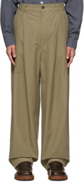 Camiel Fortgens Brown Cotton Trousers