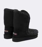 Mou 24 shearling-lined suede mid-calf boots