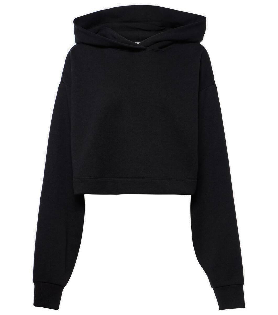 Alo Yoga Bae cropped cotton-blend hoodie Alo Yoga