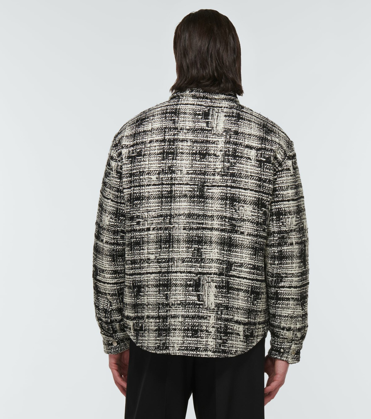 Amiri - Tweed blouson jacket Amiri