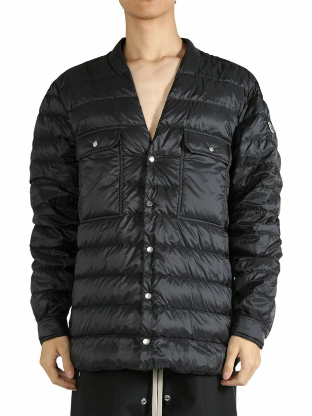 Photo: Moncler + Rick Owens Outershirt Down Jacket