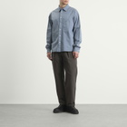 Ranra Men's Field Cotton Long Sleeve Shirt in Folkstone Grey
