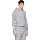 Kenzo Grey Knitted Hoodie