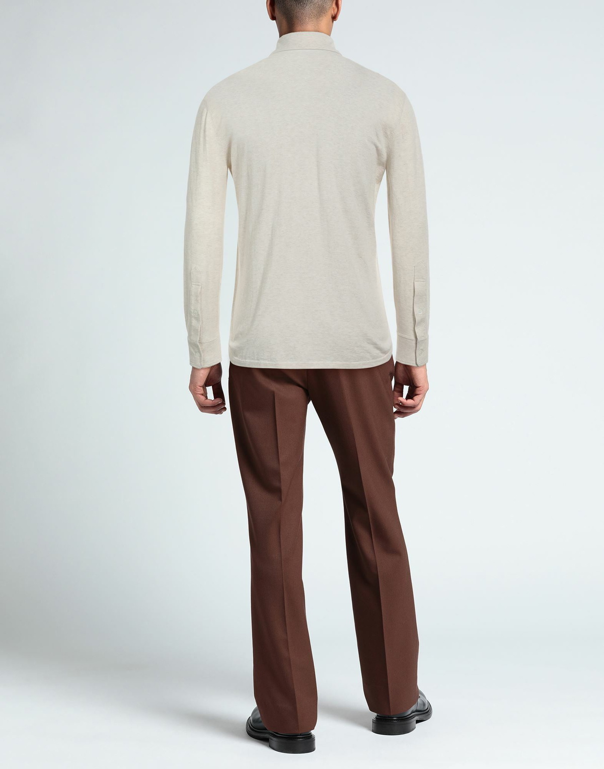 Brunello Cucinelli Mens Shirt Ivory