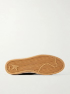 Golden Goose - Ball Star Distressed Leather Sneakers - Brown