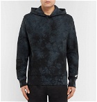 Todd Snyder Champion - Tie-Dyed Loopback Cotton-Jersey Hoodie - Black