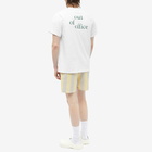 Foret Men's Spear T-Shirt in White/Dark Green