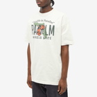 Palm Angels Men's East Coast Vintage T-Shirt in White/Black
