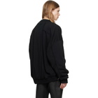 thom/krom Black MSJ 705 Bomber Jacket