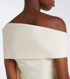 Safiyaa Bridal Giorgia crêpe gown