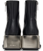 GmbH Black Ergonomic Riding Ankle Boots