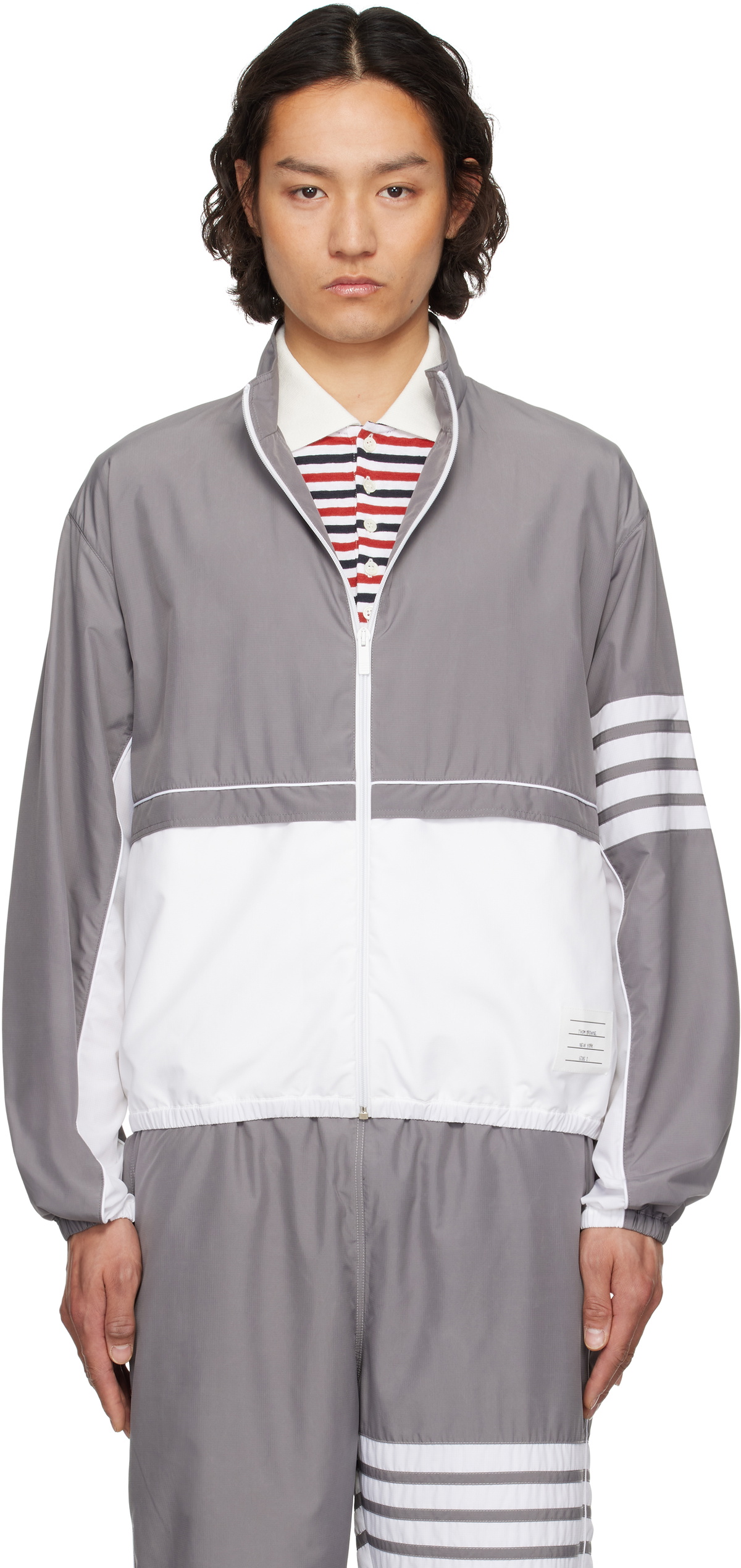パーカー・フーディ THOM BROWNE FRESCO FUNMIX HOODED SHIRT Fresco Funmix Hooded Shirt | Thom Browne