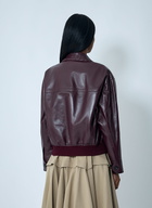 Bottega Veneta Leather Blouson Jacket