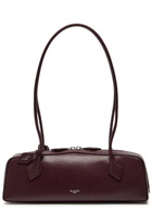 Alaïa Le Teckel Medium Grained Leather Shoulder bag - Burgundy - One Size