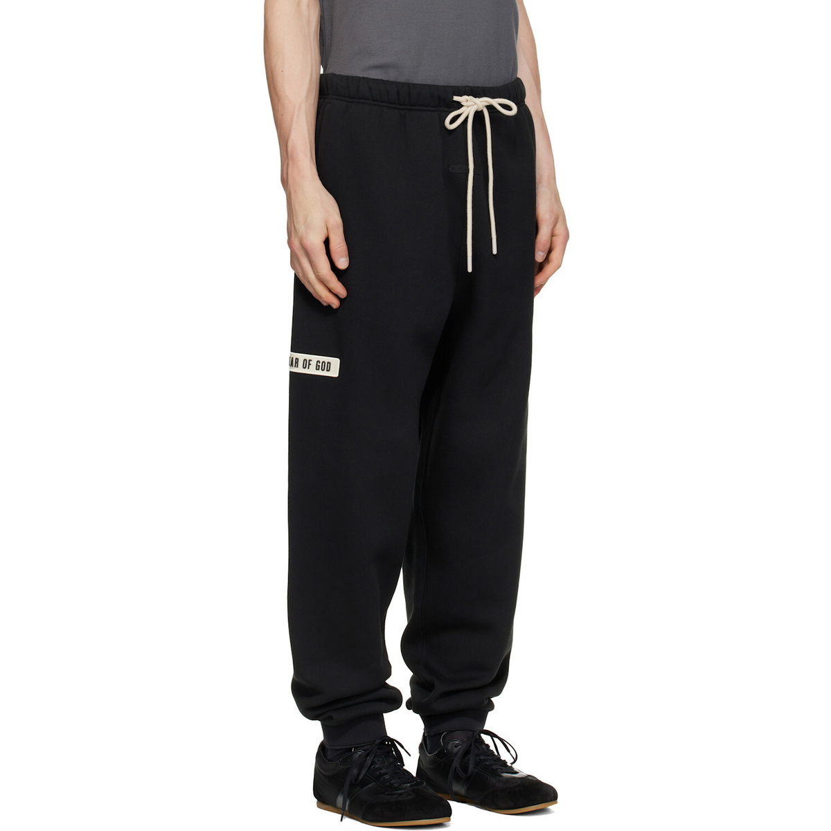 Fear of God ESSENTIALS Black Classic Fit Sweatpants