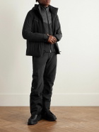 Kjus - Formula Quilted Shell-Trimmed Tech-Jersey Jacket - Black