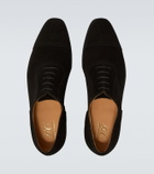 George Cleverley Adam suede Oxford shoes