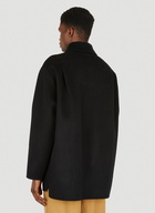 Wool Shirt Jacket in Black