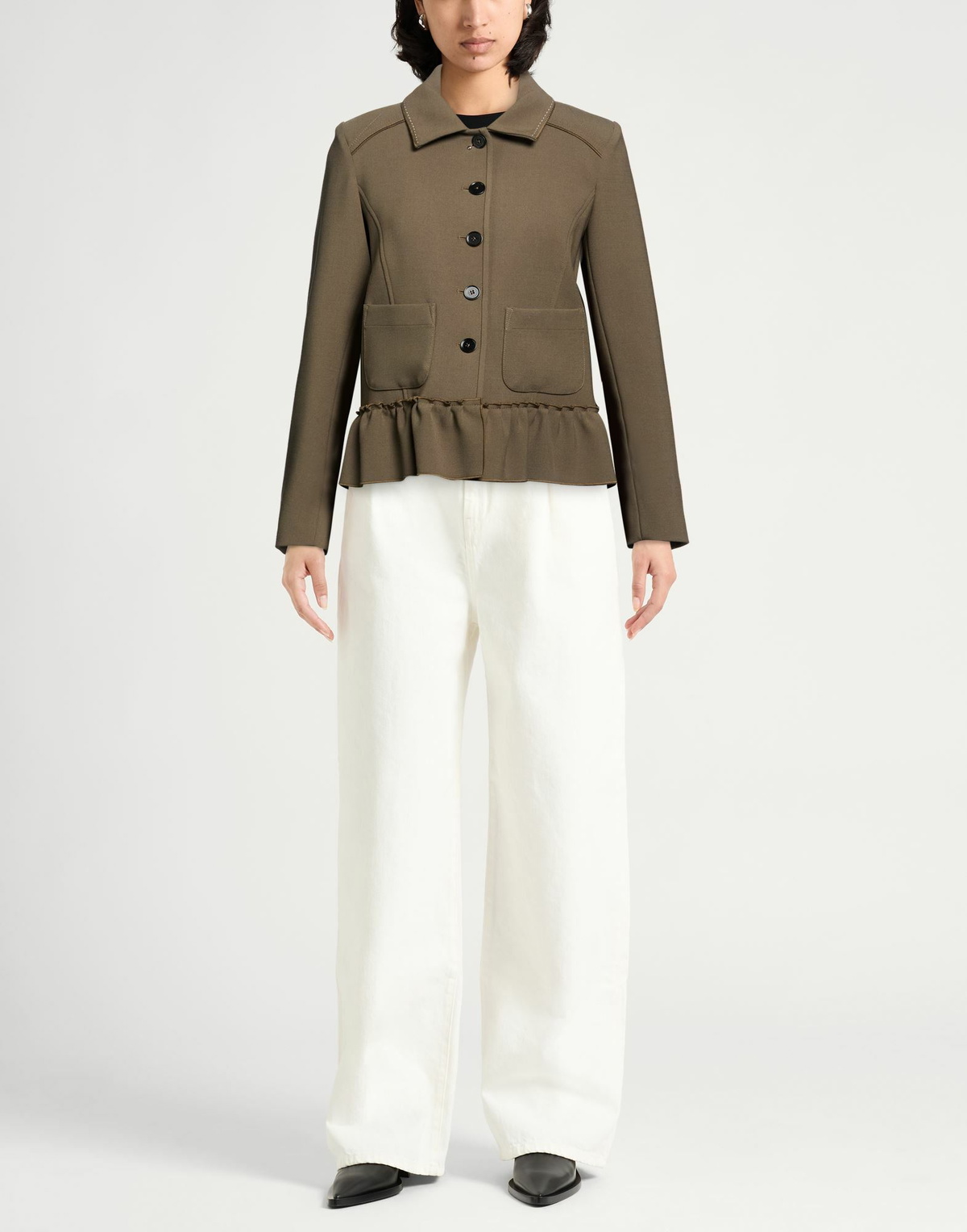 High Womens Jacket Military in Green