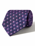 Charvet - 8.5cm Polka-Dot Silk-Jacquard Tie